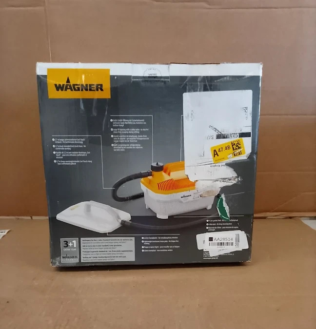 WAGNER SteamForce Wallpaper Stripper 2000W 4L Steam Remover 3.7m Hose Design New