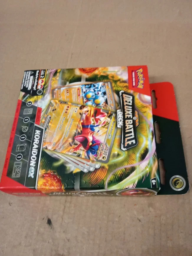 Pokemon TCG Koraidon Ex Deluxe Battle Deck Ready To Play Card Deck 6+ New