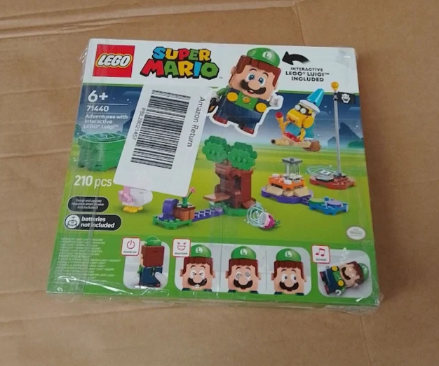 LEGO Super Mario Luigi 71440 Interactive Toy Playset Baby Yoshi Nintendo