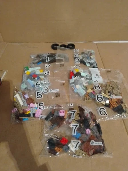 Lego Harry Potter Hagrid & Harrys Motorcycle Ride Play Display Motorbike 9+ New
