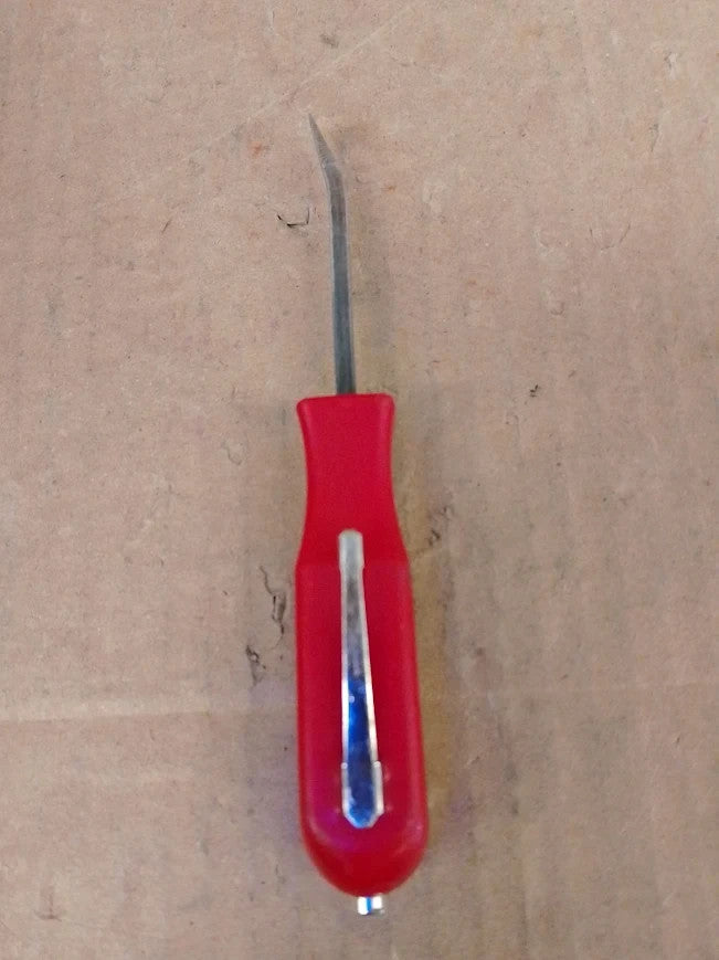 Lisle 35170 Pocket Size Pry Bars 4.5 Inches Many Vehicle Applications Red 1pc
