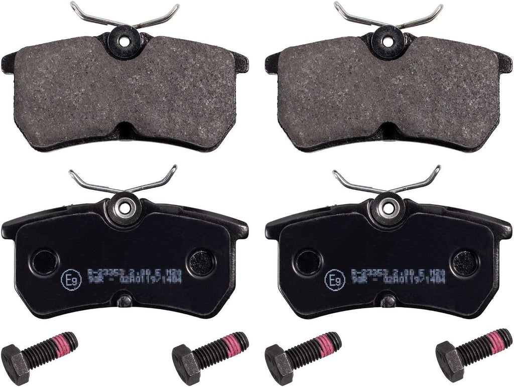 Blue Print ADF124216 Brake Pad Set Disc 4pc For Car Rear 05057746062804 New