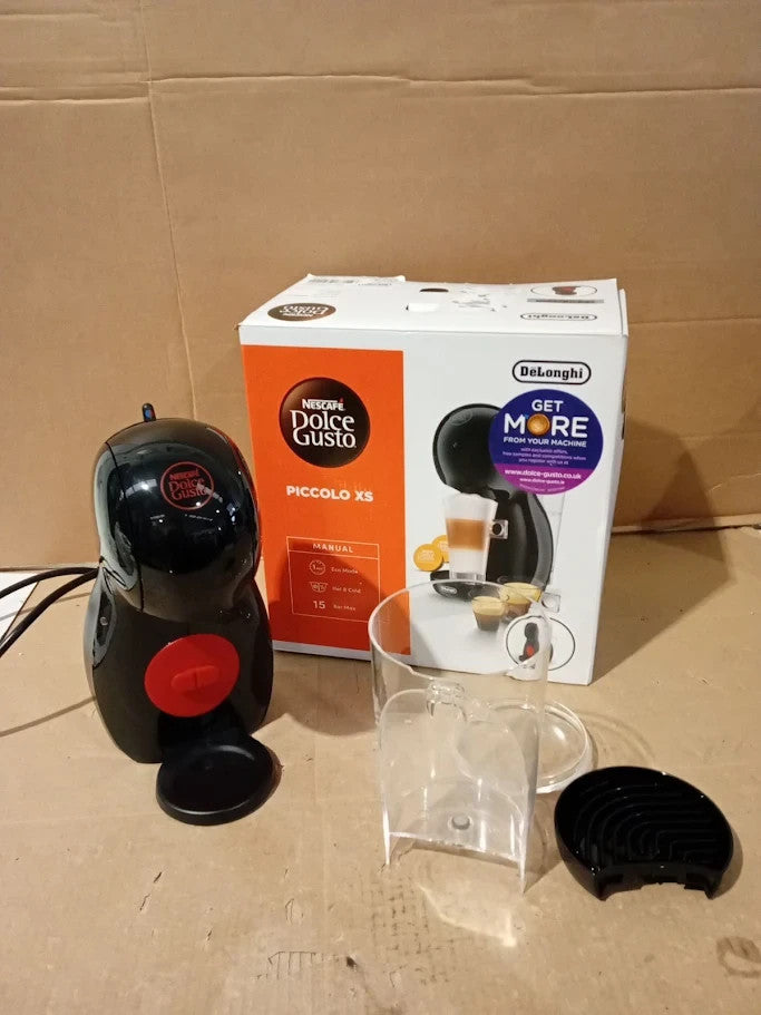 Nescafe Dolce Gusto EDG210B Pod Coffee Machines Piccolo Coffee XS Manual New
