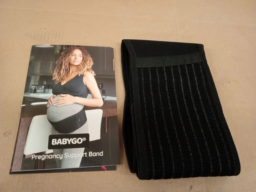 BABYGO 2-in-1 Pregnancy Belly Band Maternity Support Belt Back Hip Pain New