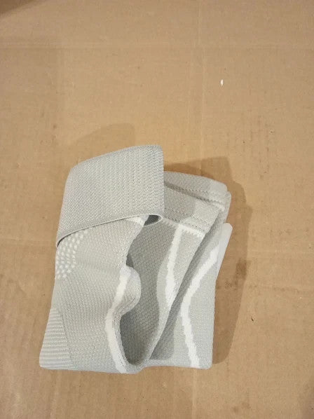 Yasdyri Knee Support Women Men Brace Adjustable Strap Compress Gray Small New