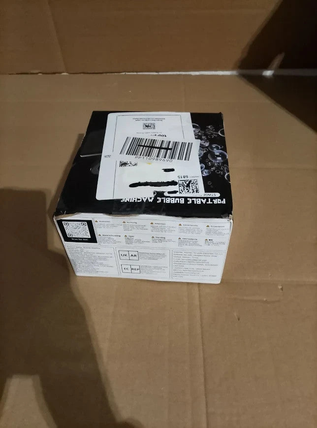 Tecnock 2026 Upgrade Bubble Machine Blower Kids Automatic Plug In White 3+