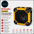 Dimplex RUG3TS 3kW Fan Heater Cooling Fan Workshop Thermostat 2 Heat Heavy Duty