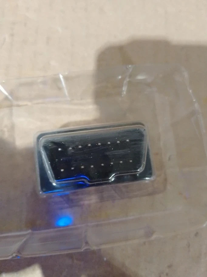 Maclean MCE200 Interface Connector Cube Scanner OBD2 Bluetooth 4.0 New