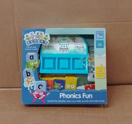 Alphablocks AN20 Phonics Toy Letter Recognition Sounds Spelling Game Kids New
