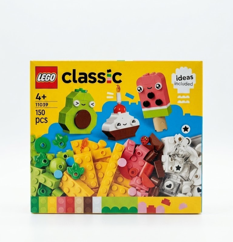 LEGO Classic Creative Food Friends Playset Build Cupcake Ice Cream Taco 4+ New