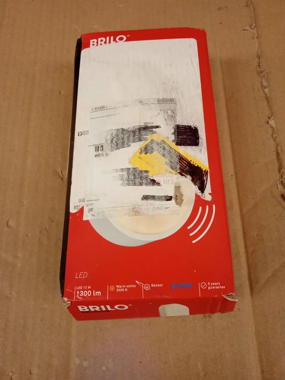BRILONER LED Wall Lamp IP65 Motion Sensor Lights Indoor & Outdoor 6m Range