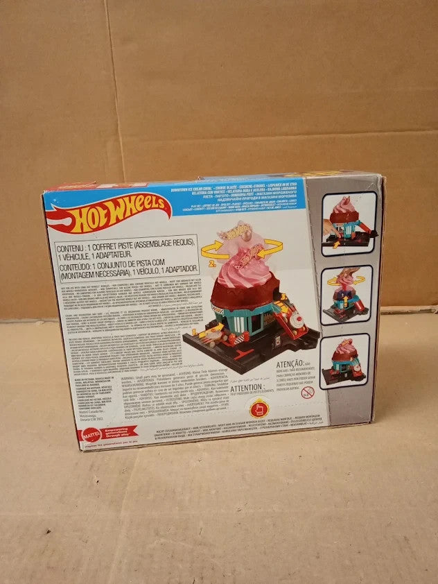 Hot Wheels Lets Race Netflix City Track Set 1 Hot Wheels Car Track Play 4+ New