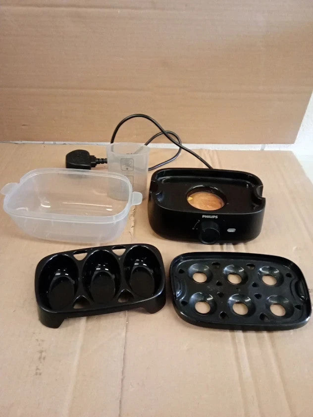 Philips 3000 Series HD9137/91 Egg Cooker 400w Different Cooking Levels Black