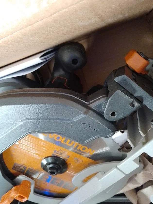 Evolution Power Tools R185CCSX Circular Saw 1020mm Track Cuts Metal New