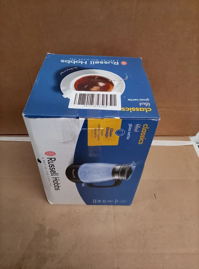 Russell Hobbs Carafe Style 1.7L Cordless Electric Glass Kettle 26080 3000W New