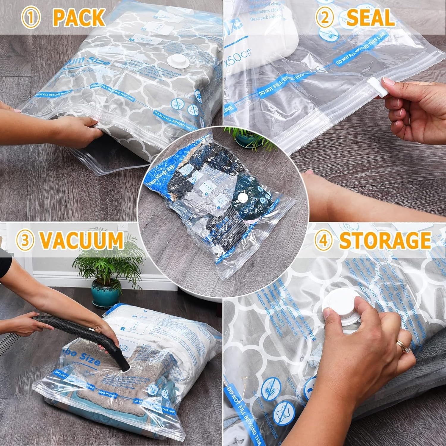 Kilner Wide Mouth Preserve Jar 1L Glass Storage Vacuum Seal Lid 7pc New