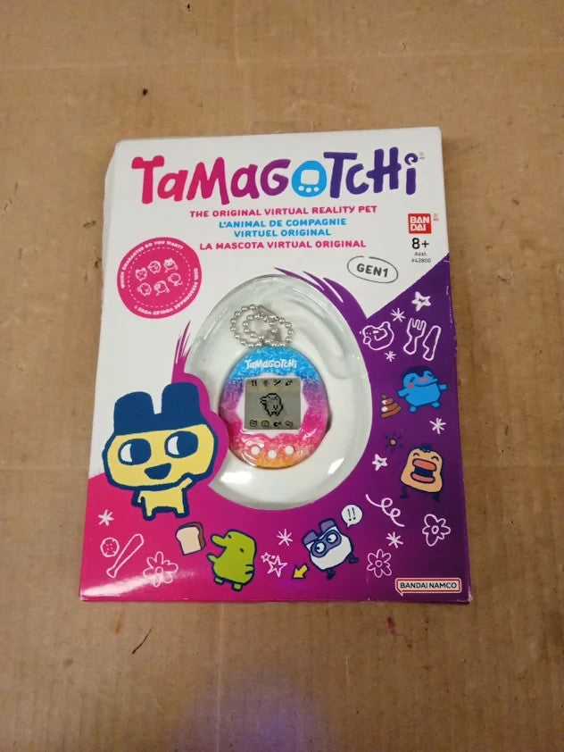 Bandai Tamagotchi Original Rainbow Shell Original Cyber Pet 90s Adults Kids New