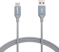 Amazon Basics USB C USB A 2.0 Fast Charger Cable Nylon Braided Cord 480mbps New