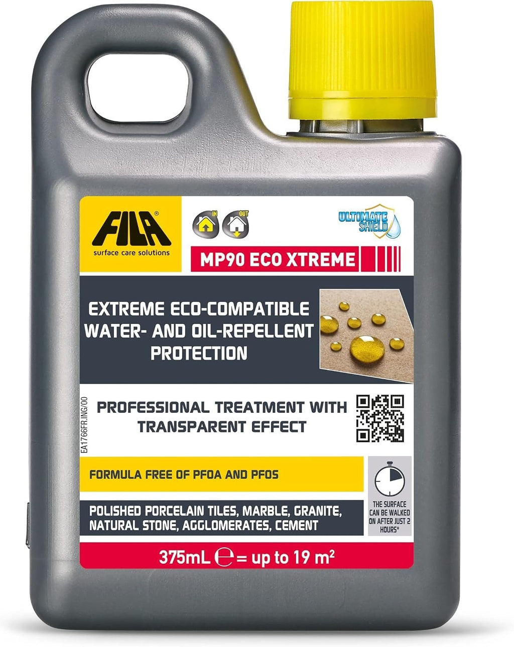 Fila Surface Care Solutions MP90 Eco Xtreme Extreme Worktop Stainproof 375ml New
