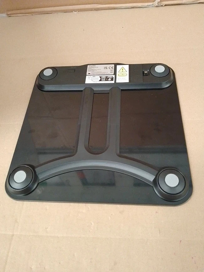 Salter Digital Bathroom Scale Electronic Bodyweight Scale 180kg 28st 3lb Black