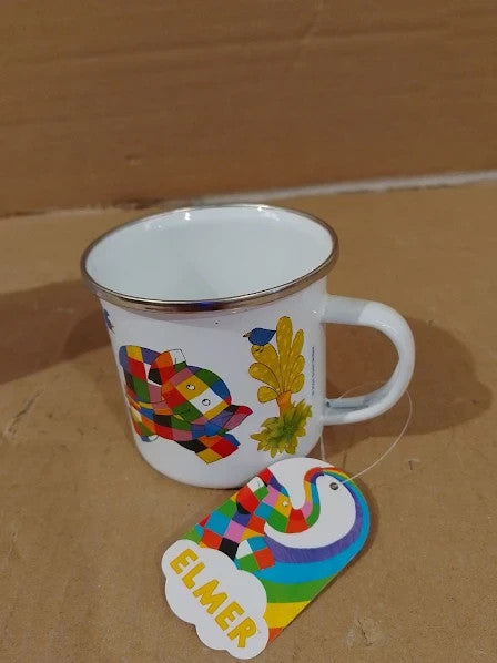Robert Frederick The Gruffalos Child Enamel Mug White Dishwasher Safe 350ml