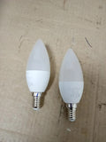 Amazon Basics LED E14 Small Edison Screw Candle Bulb 6W Equivalent 40W