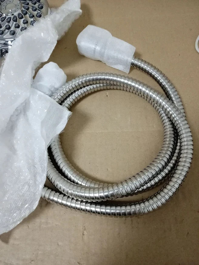 Waterpik High Pressure Handheld Shower Head 7 Mode Chrome XPB-763ME Hose Durable