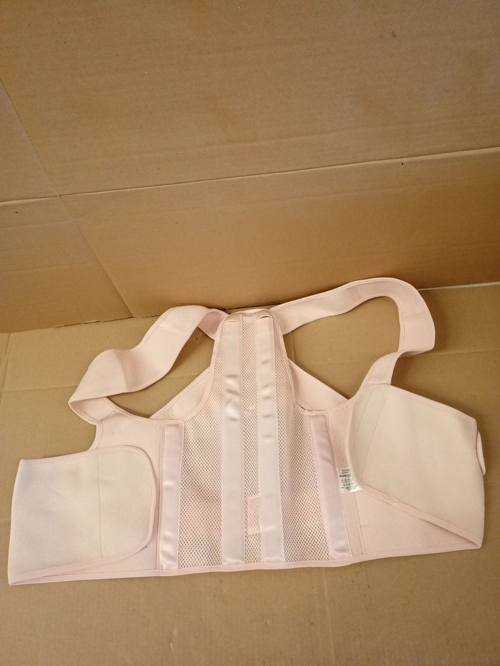 Vicorrect Posture Corrector Women Men Back Brace Support Pink Medium New