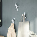 Umbra Buddy Decorative Wall Mounted Hanging Coats Hooks 100% Recyled Abs New