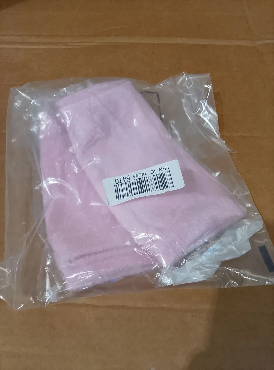 4 Pieces Elbow Moisturizing Sleeve Pads Gel Women Cover Skin Medium Pink New