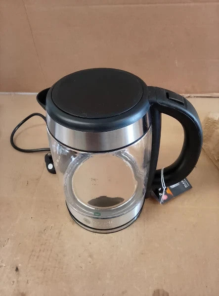 Russell Hobbs 1.7L Electric Cordless Glass Kettle 3000W Power Fast Boil 3KW New