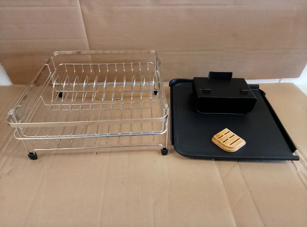 Argos Home Silver Extendable Dish Drainer Kitchen Plate Drying Rack Design