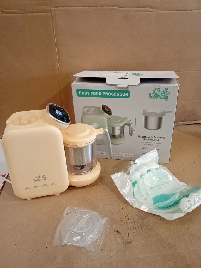 Chefhandy Baby Food Maker 5In1 Baby Processor Food Puree Steamer Warmer New