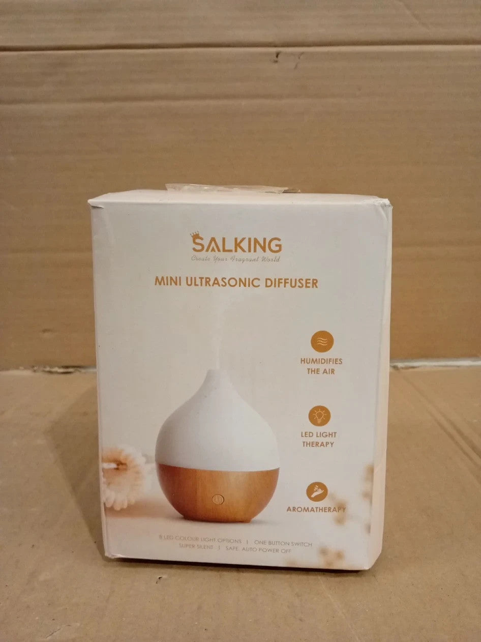 SALKING Essential Oil Diffuser 100ml Small Aromatherapy Ultrasonic Cool Mist
