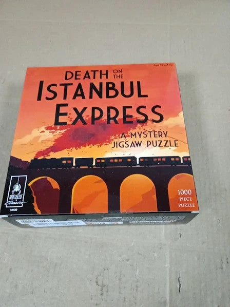University Games 33122 Death The Istanbul Express 1000pcs Murder 14+ New