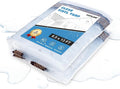2x4m Clear Tarpaulin Waterproof Heavy Duty PVC Tarp Eyelets UV Dust Rain Snow