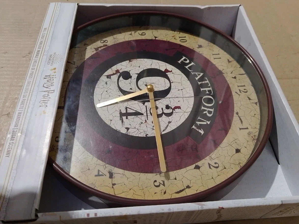 Pyramid International Harry Potter Platform 10 Wall Clock Multi Coloured