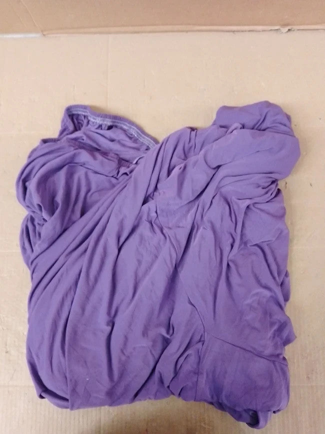 Solid Colour Armless Sofa Bed Cover Polyester Spandex Stretch Futon 80x50in