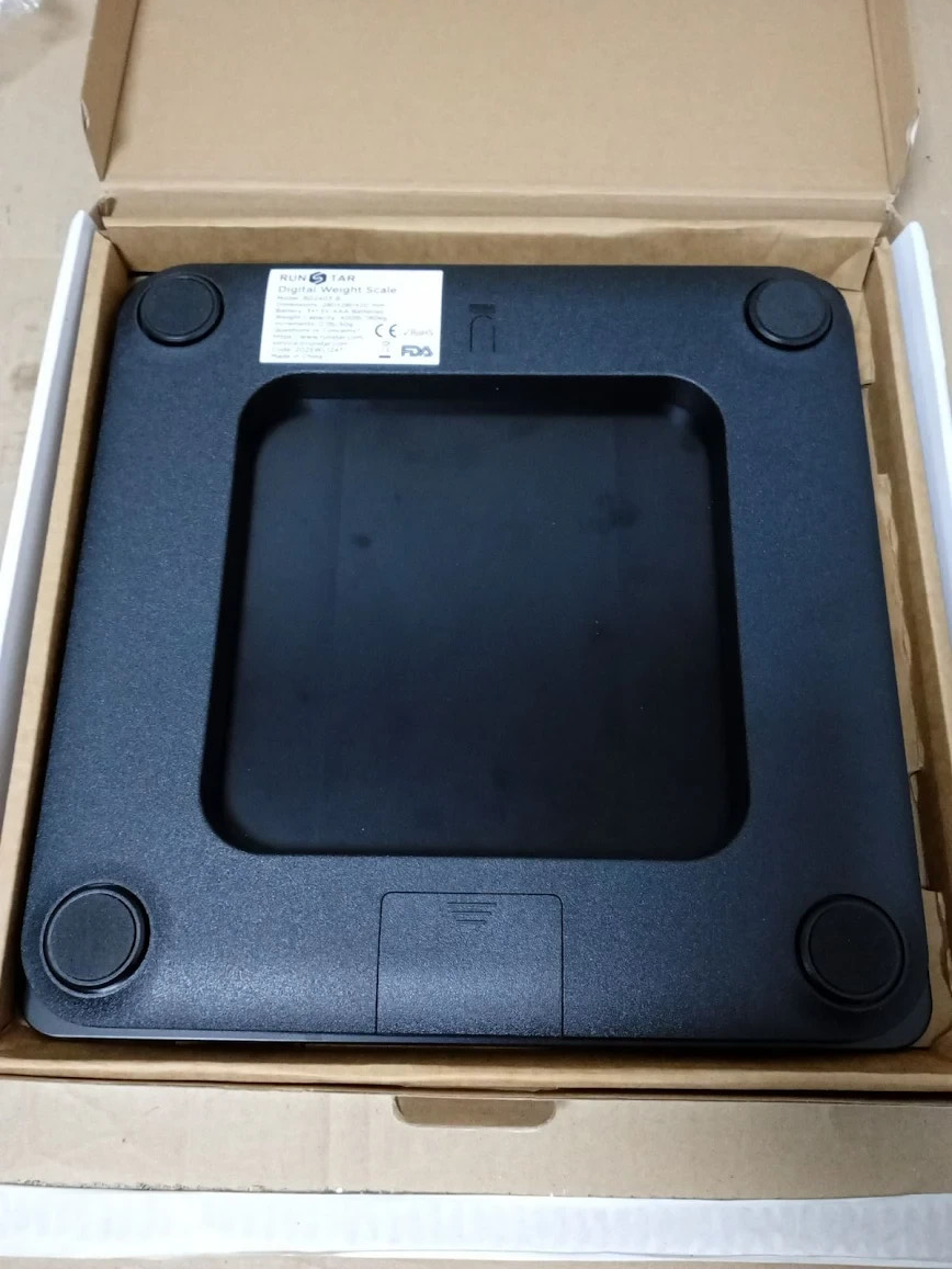 RunStar Scale Body Weight Digital Bathroom Scale High Precision Clear LED