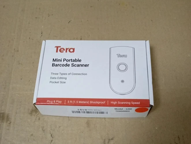 Tera Mini 1D 2D QR Bluetooth Barcode Scanner Wireless USB 3 in 1 Portable New