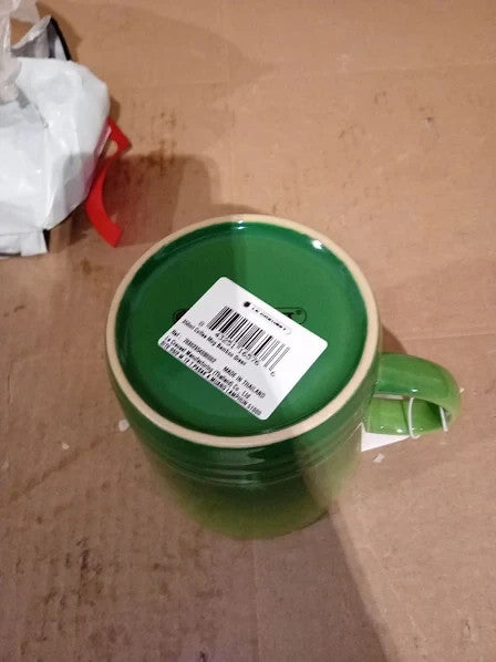 Le Creuset Stoneware Coffee Mug Durable 350ml Bamboo 9.1x12.3x9.3cm