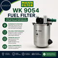 MANN FILTER WK 9054 Fuel Filter Cars + Transporters Replacement Part