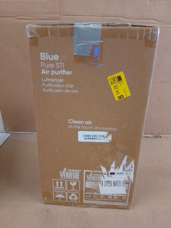 Blueair Blue Pure 511 Air Purifier HEPASilent Combination Filter Rooms Up 38m²