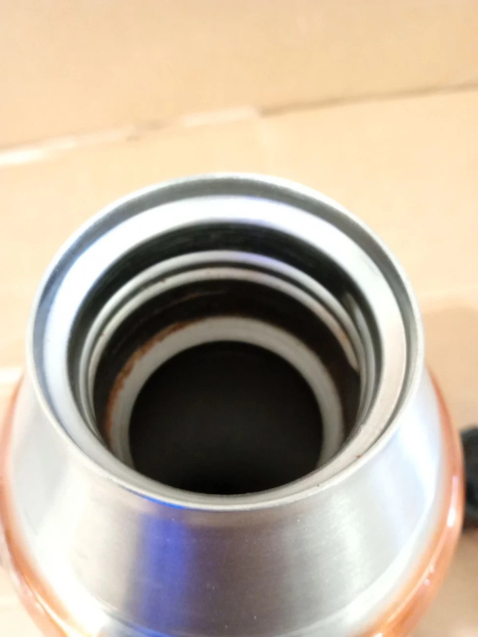 Thermos Stainless King Copper Drinks Flask 1.2L 24h Hot Cold Leakproof Camping
