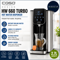 Caso Design HW 660 Turbo Hot Water Dispenser Home 2.7L Instant 2600W