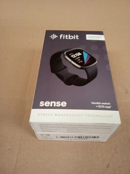 Fitbit Sense Advanced Smartwatch Tools Heart Health Stress Skin Temp New