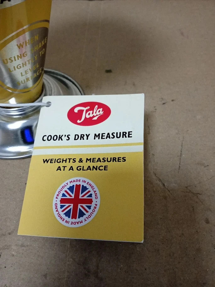 Tala Yellow 1950s Retro Cook Measure Alternative Easy Measure Wide Range Food