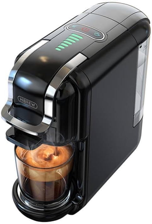 Hibrew 5in1 Functionality Capsule Espresso Machine Coffee Maker H2B Black 5L New