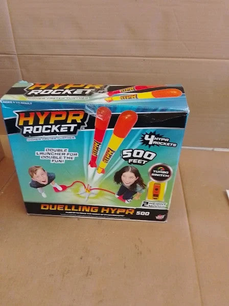 Wow Stuff Hypr Duelling Battle Rocket Massive Flight Up To 500ft 4 Rockets New