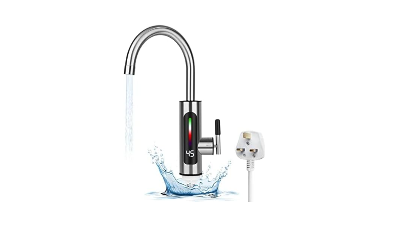 Instant Hot Water Tap 220V 3000W Electric Water Heater Tap  Digital Display New